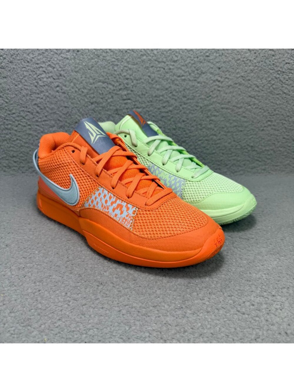 Nike Ja 1 Mens 8.5 Shoes Orange Green Mismatched Morant 2024 Basketball Sneakers